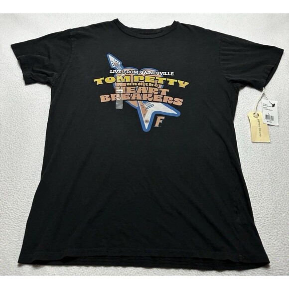 Tom Petty Florida Gators Retro Brand Shirt Audlt Large I Wont Back Down *READ* - Picture 1 of 12